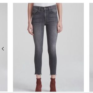 NWT Rag & bone high rise ankle skinny
